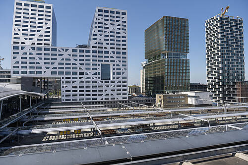 Foto van het stadskantoor in Utrecht